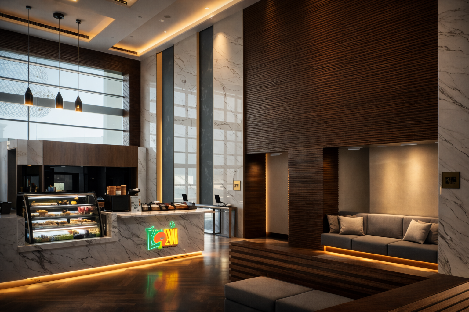 Khabib Gym West Yas Abu Dhabi interior detail